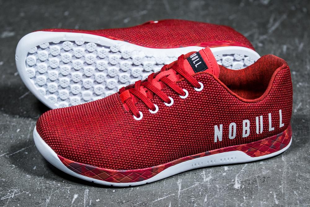 Trainers NOBULL Femme Rouge - Chaussures NOBULL Fire Superfabric,France (1286-WDYCP)